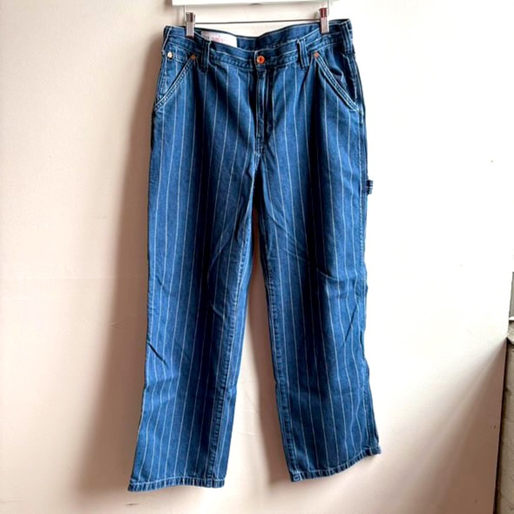 GAP Stripe Carpenter Jeans